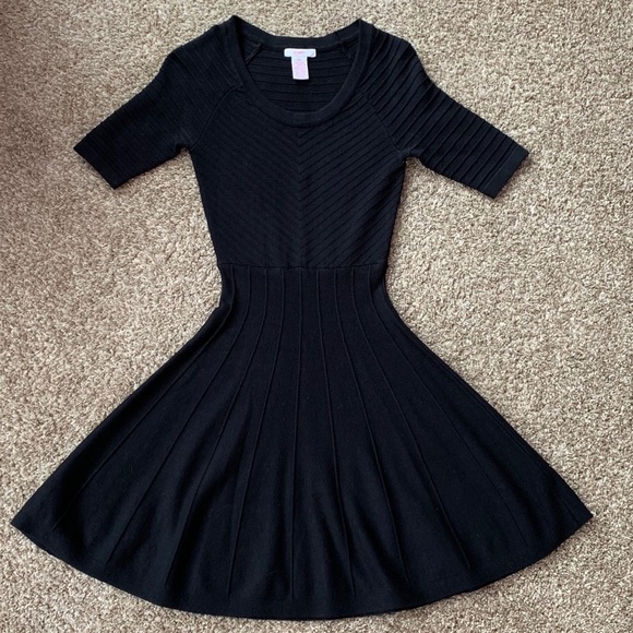 Candie's Dresses & Skirts - Little Black Sweater Dress - Candie’s